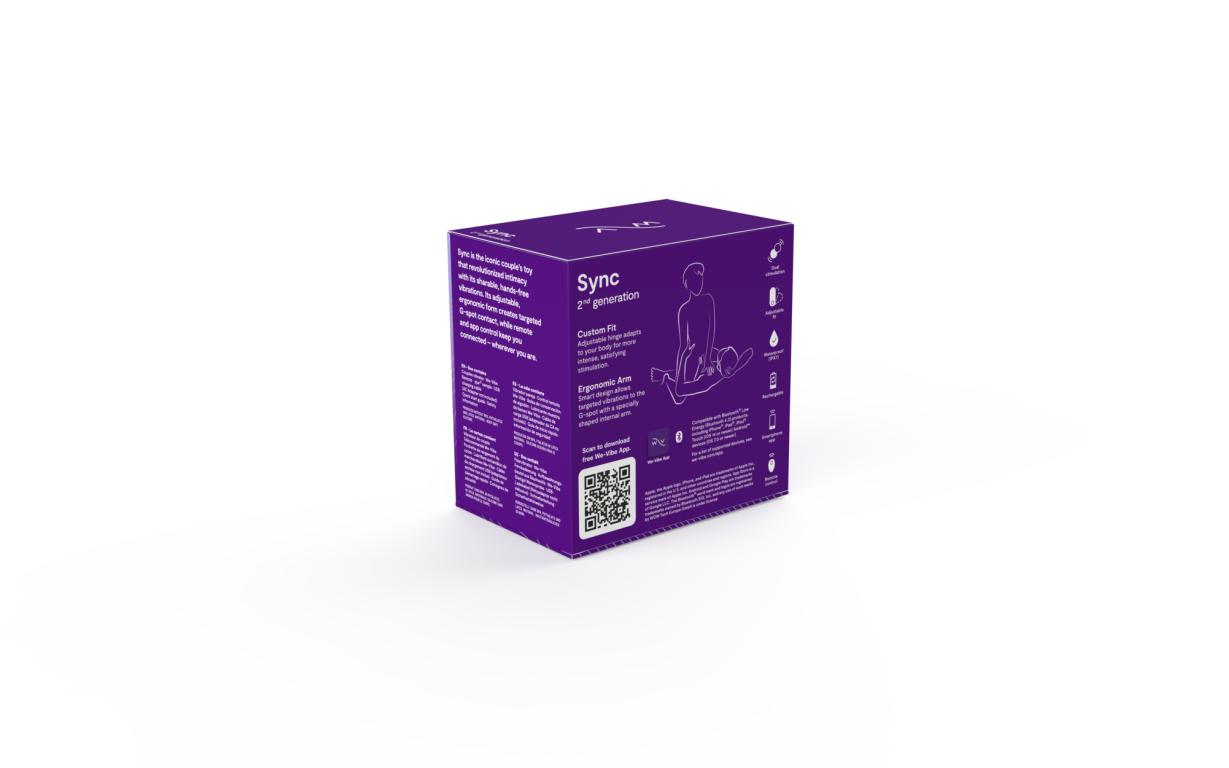 Фото We-Vibe, Канада Вибромассажер для пар We-Vibe Sync 2 NEW Purple