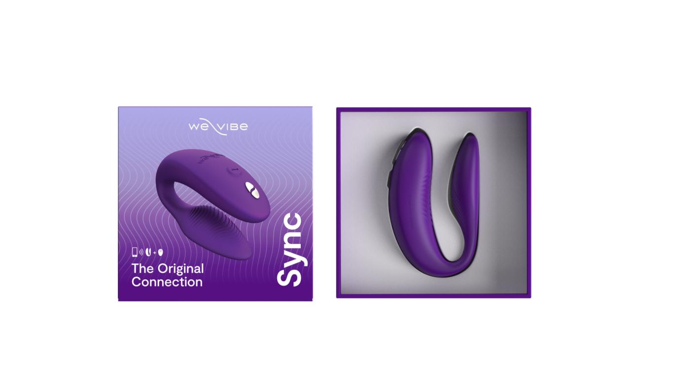 Фото We-Vibe, Канада Вибромассажер для пар We-Vibe Sync 2 NEW Purple