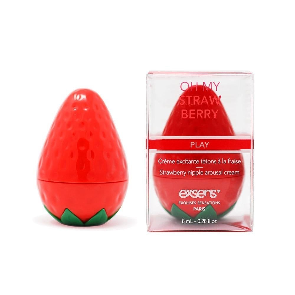Фото Exens, Франция Крем для стимуляции сосков OH MY STRAWBERRY (Клубника)