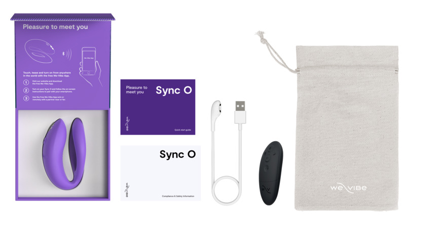 We-Vibe, Канада Смарт-вибратор для пар We-Vibe Sync O фиолетовый — купить в Минске Изображение We-Vibe, Канада Смарт-вибратор для пар We-Vibe Sync O фиолетовый