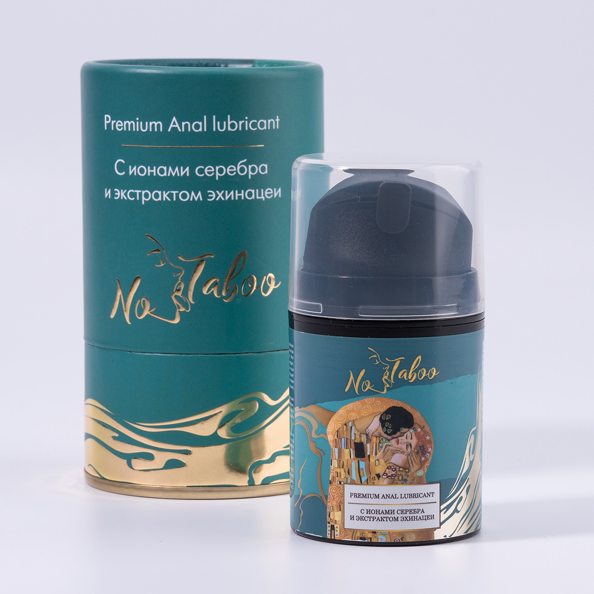 Изображение BioMed Nutrition Лубрикант No Taboo с ионами серебра и экстрактом эхинацеи - Premium ANAL LUBRICANT, 50 мл