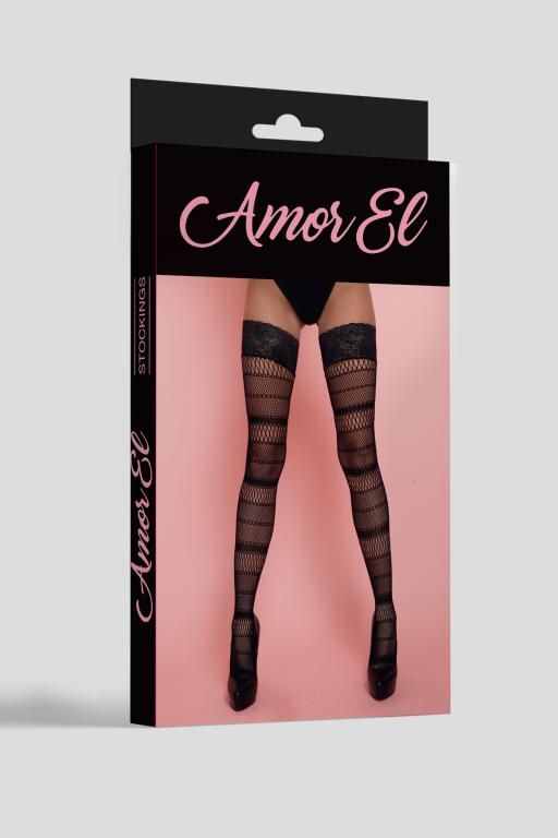 Фото Amor EL, Испания Ажурные чулки Orse S/L
