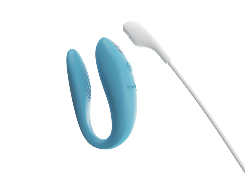 Изображение We-Vibe, Канада Смарт-вибратор для пар We-Vibe Sync Go бирюзовый
