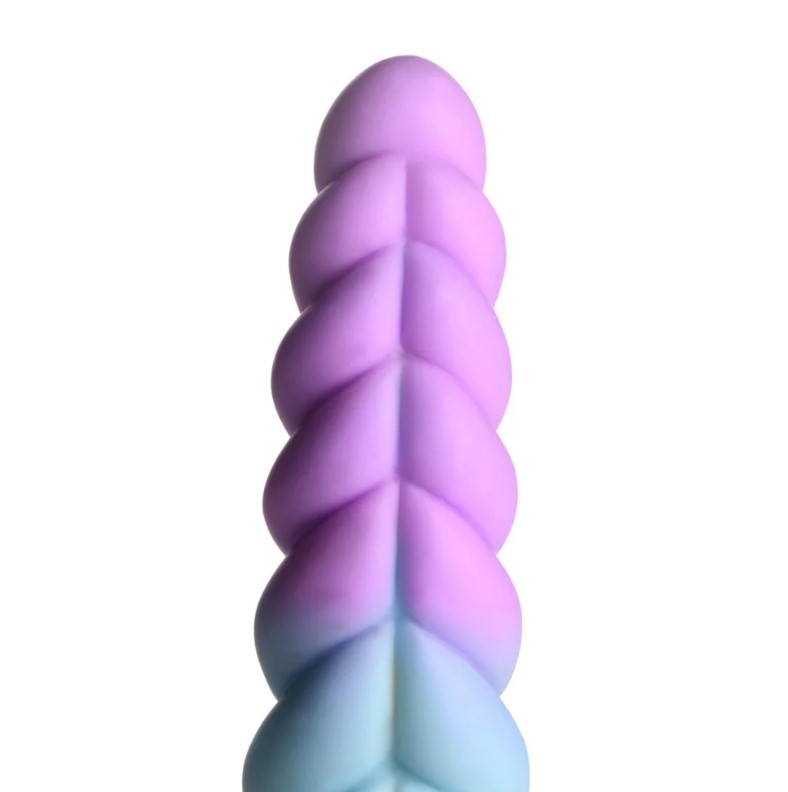 Creature Cocks Mystique Silicone Unicorn Dildo - фантазийный фаллоимитатор, 21х6 см — купить в Минске Изображение Creature Cocks Mystique Silicone Unicorn Dildo - фантазийный фаллоимитатор, 21х6 см
