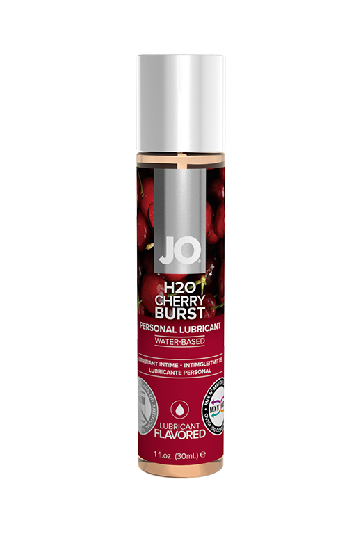 Фото System JO, США Вкусовой лубрикант Вишня / JO Flavored Cherry Burst 1oz - 30 мл.