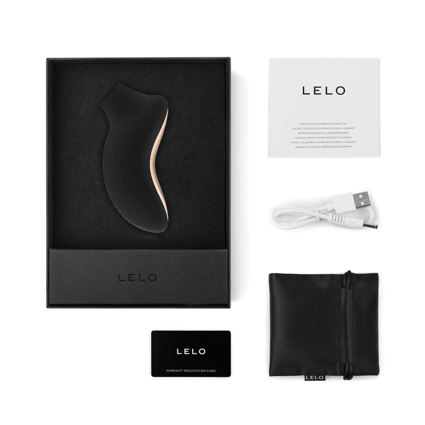 Фото Lelo, Швеция Lelo Sona 2 Cruise - звуковой массажер клитора (чёрный)