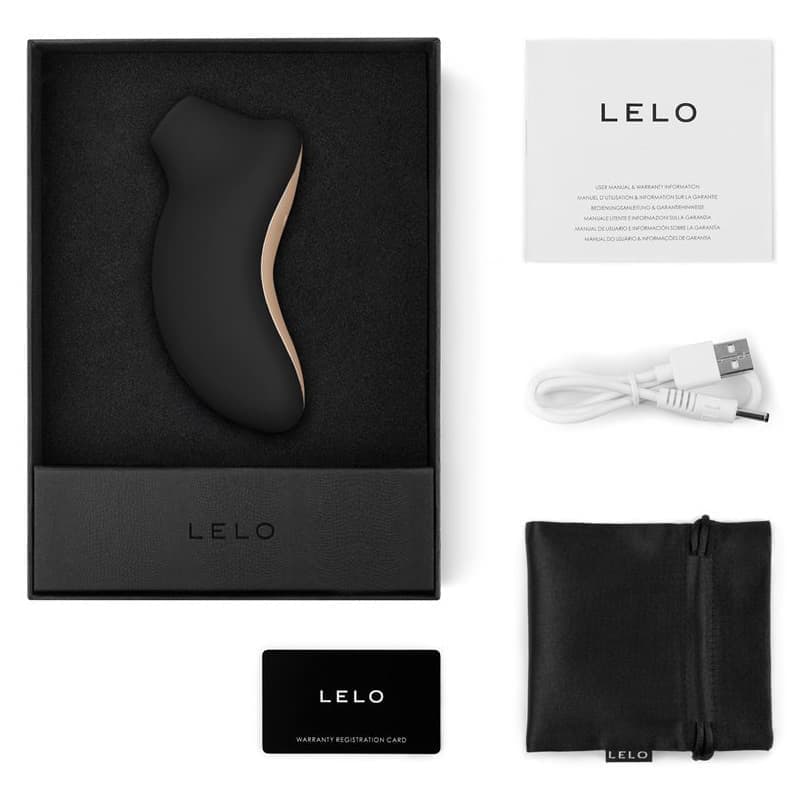 Фото Lelo, Швеция Звуковой массажер для клитора Lelo – Sona (Черный)