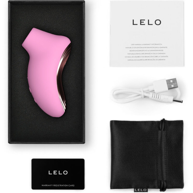 Изображение Lelo, Швеция Lelo Sona 2 Travel - вакуумный стимулятор клитора, розовый
