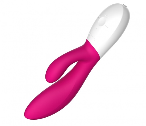 Изображение Lelo, Швеция Lelo Ina Wave 2 - вибратор кролик, (малиновый)