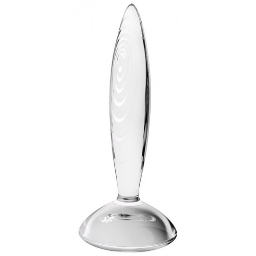 Фото Satisfyer, Германия Прозрачный фаллос из стекла Satisfyer Sparkling Crystal 19 см