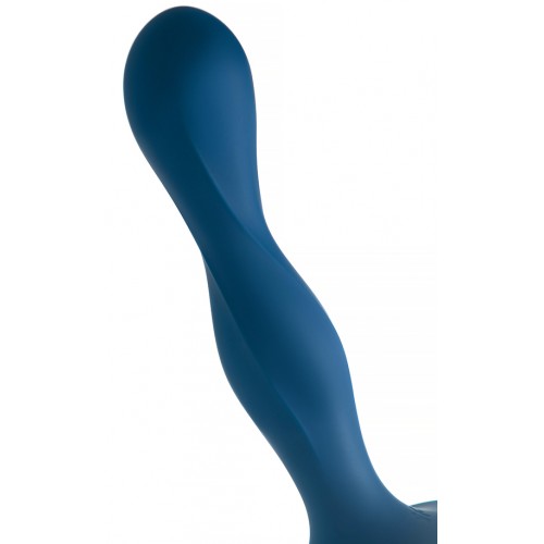 Фото Fun Factory, Германия Фаллос Satisfyer Double Ball-R со смещенным центром тяжести синий 18 см