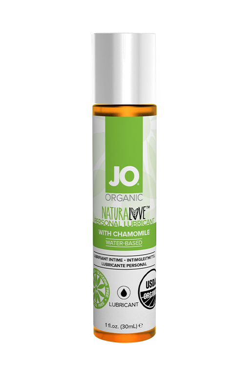 Фото System JO, США Органический лубрикант на водной основе с ромашкой / JO Naturlove USDA Original 1oz - 30 мл.