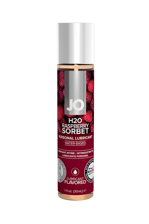 Фото System JO, США Вкусовой лубрикант Малиновый сорбет / JO Flavored Raspberry Sorbet 1oz - 30 мл.
