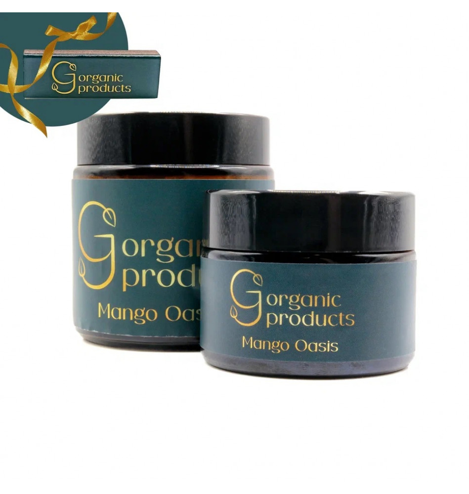 GJ organic Массажная свеча ручной работы Mango Oasis (100мл.) — купить в Минске Изображение GJ organic Массажная свеча ручной работы Mango Oasis (100мл.)