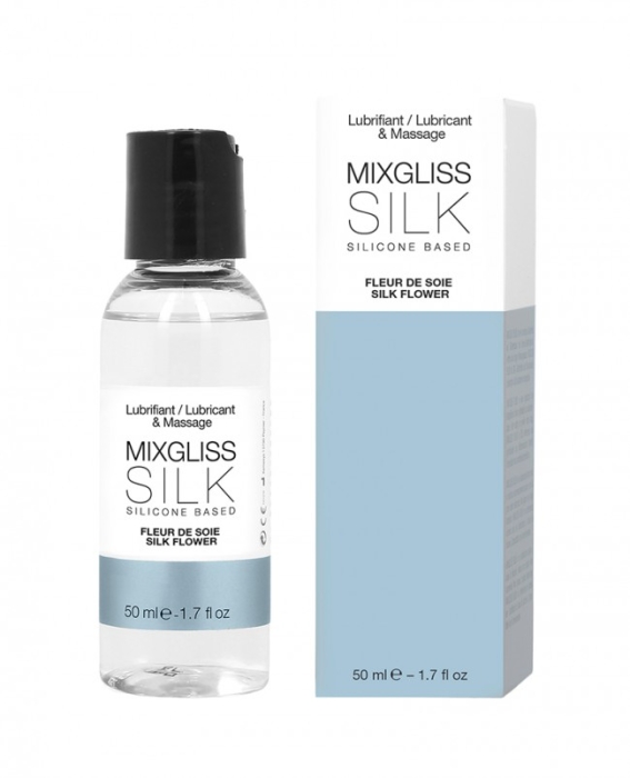 Фото Mixgliss Силиконовый флюид MIXGLISS с ароматом Шёлковый цветок 50мл
