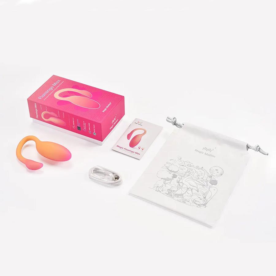 MAGIC MOTION Вибратор Magic Motion Flamingo Max оранжевый — купить в Минске Изображение MAGIC MOTION Вибратор Magic Motion Flamingo Max оранжевый