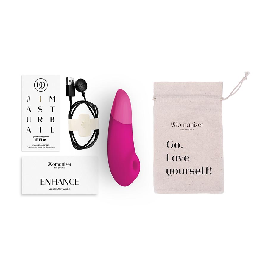 Изображение Womanizer, Германия Бесконтактный клиторальный стимулятор Womanizer Enhance Vibrant Pink