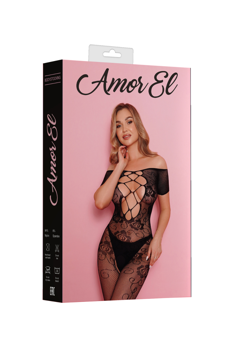 Изображение Amor EL, Испания Кетсьюит (боди-комбинезон) Cristina S/L черный