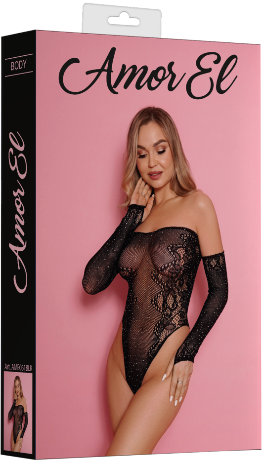Фото Amor EL, Испания Боди Amor EL Lara со стразами (S/L)