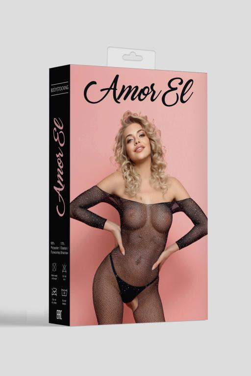 Фото Amor EL, Испания Кетсьюит (боди-комбинезон) Esponela со стразами XL/XXL
