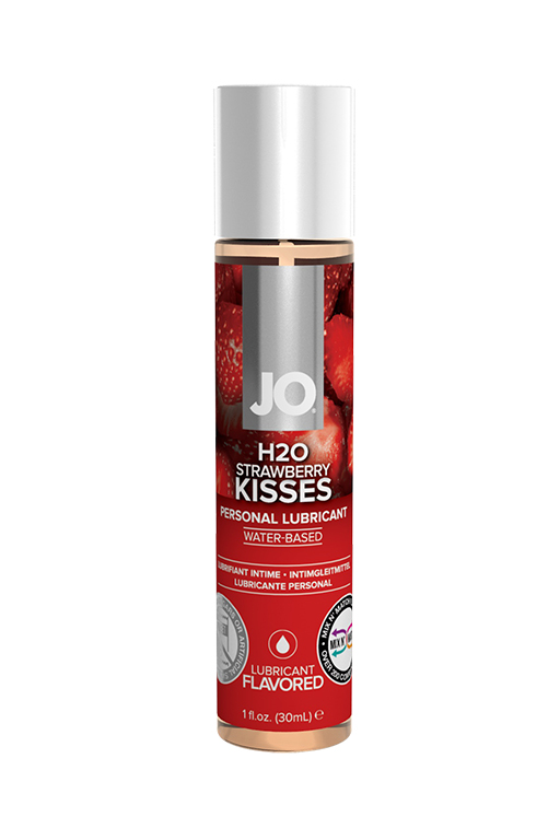System JO, США Вкусовой гель Клубника / JO Flavored Strawberry Kiss 1oz - 30 мл. — купить в Минске Фото System JO, США Вкусовой гель Клубника / JO Flavored Strawberry Kiss 1oz - 30 мл.