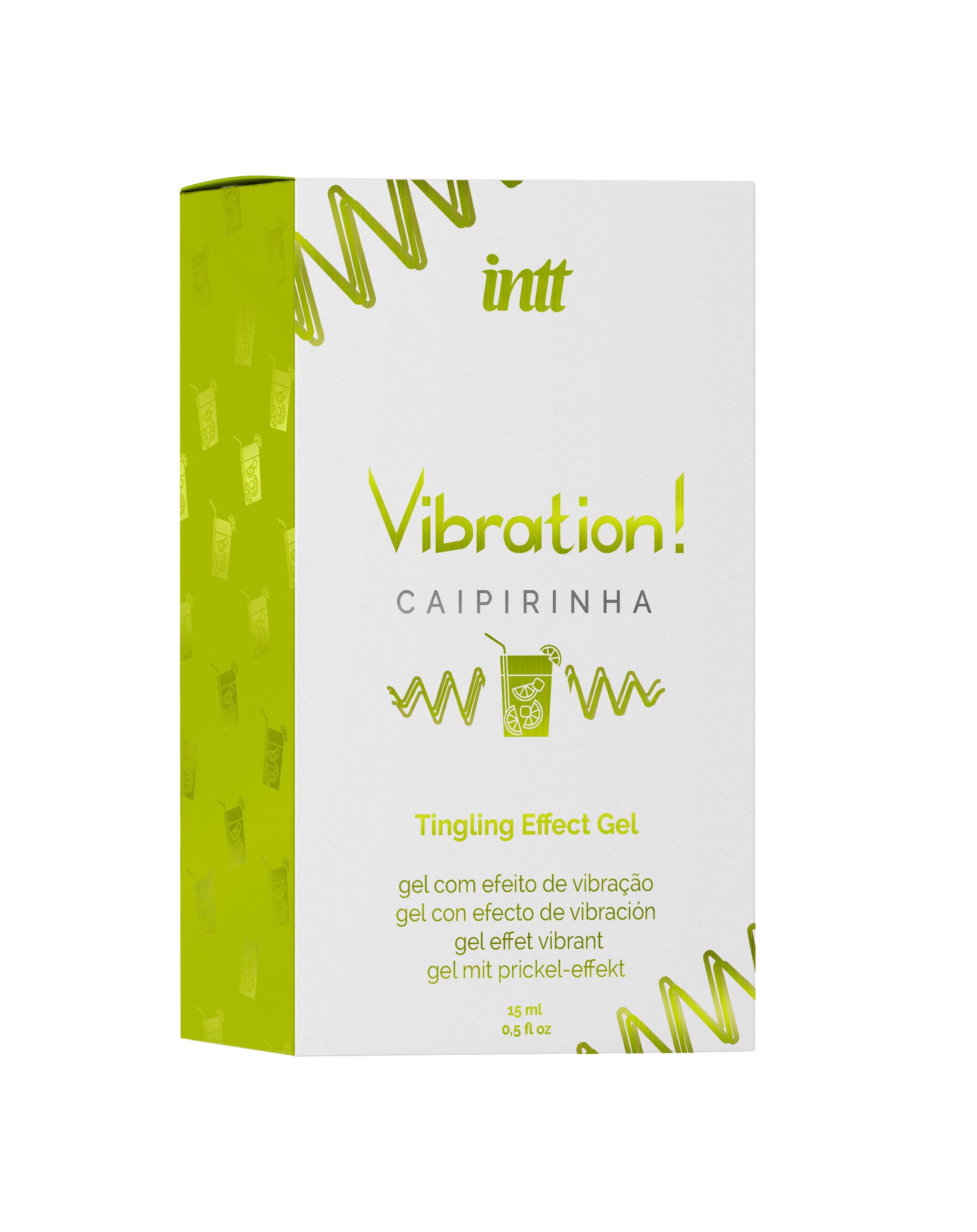 Изображение INTT, Бразилия Увлажняющий гель Жидкий вибратор Intt Cosmetics Caipirinha, 15 мл