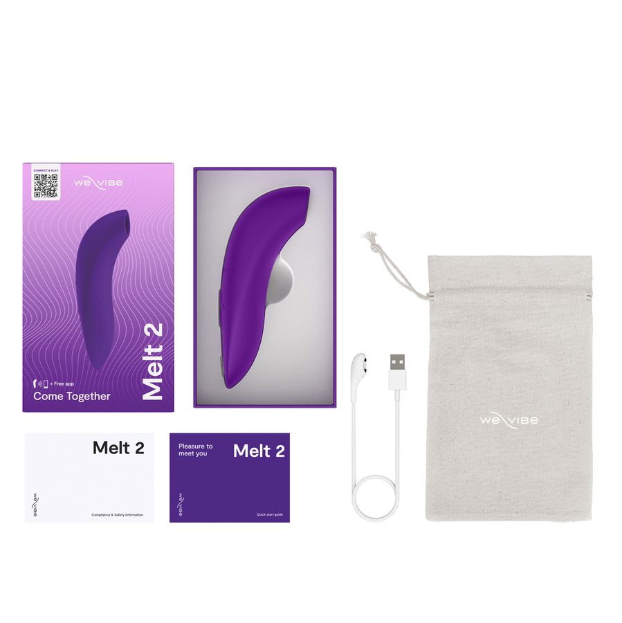 Изображение We-Vibe, Канада Бесконтактный клиторальный стимулятор We-Vibe Melt 2 фиолетовый