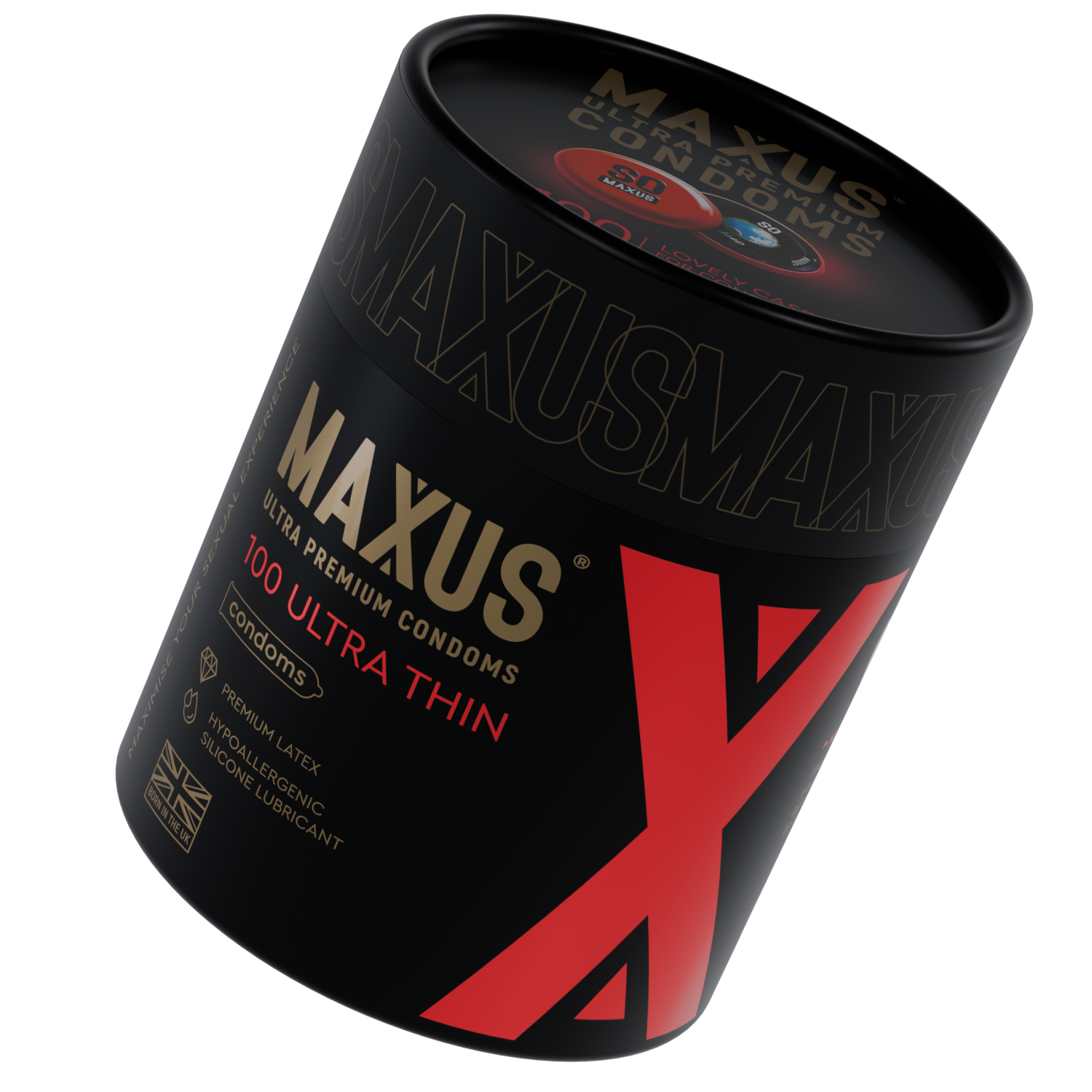 Ganzo, Великобритания Презервативы MAXUS Ultra Thin с кейсом, ультратонкие X-Edition, 100 шт — купить в Минске Изображение Ganzo, Великобритания Презервативы MAXUS Ultra Thin с кейсом, ультратонкие X-Edition, 100 шт