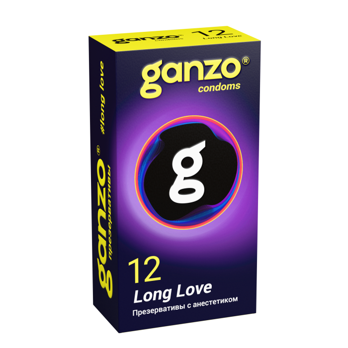 Ganzo, Великобритания Презервативы Ganzo Long Love, с анестезирующим эффектом, латекс, 18 см, 12 шт. — купить в Минске Фото Ganzo, Великобритания Презервативы Ganzo Long Love, с анестезирующим эффектом, латекс, 18 см, 12 шт.