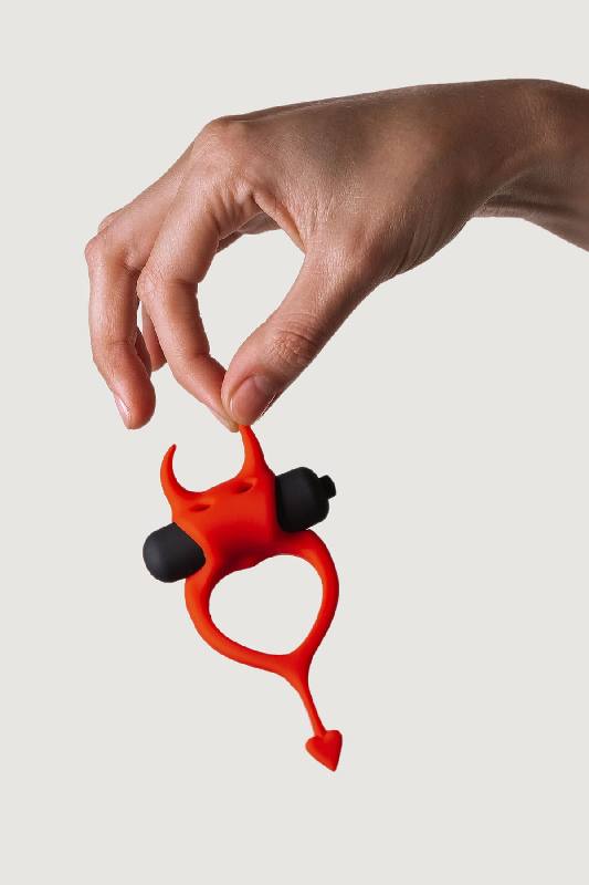 Изображение Adrien Lastic Devol Cockring Эрекционное виброкольцо Маленький Демон