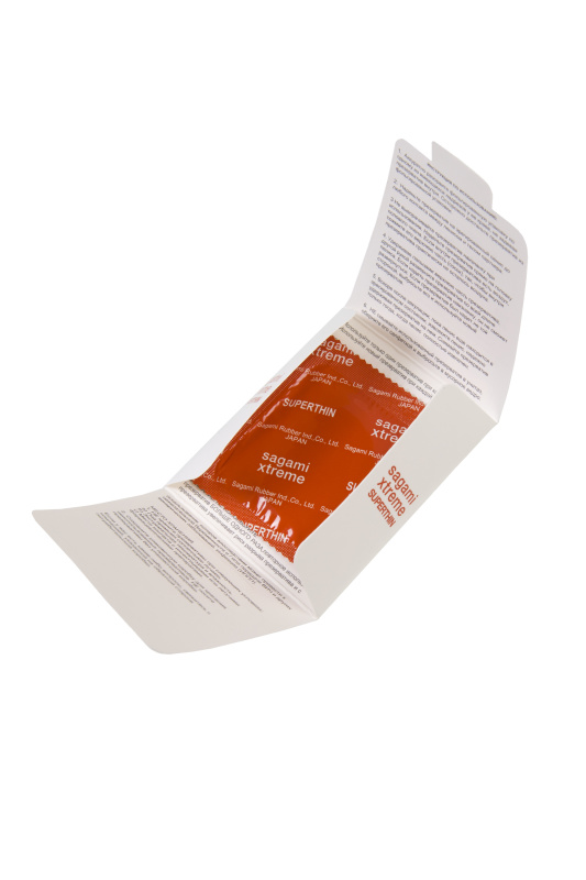 Фото Sagami, Япония Презервативы Sagami,xtreme superthin 0,04 , латекс, 18,5 см, 5,2 см, 1 шт.
