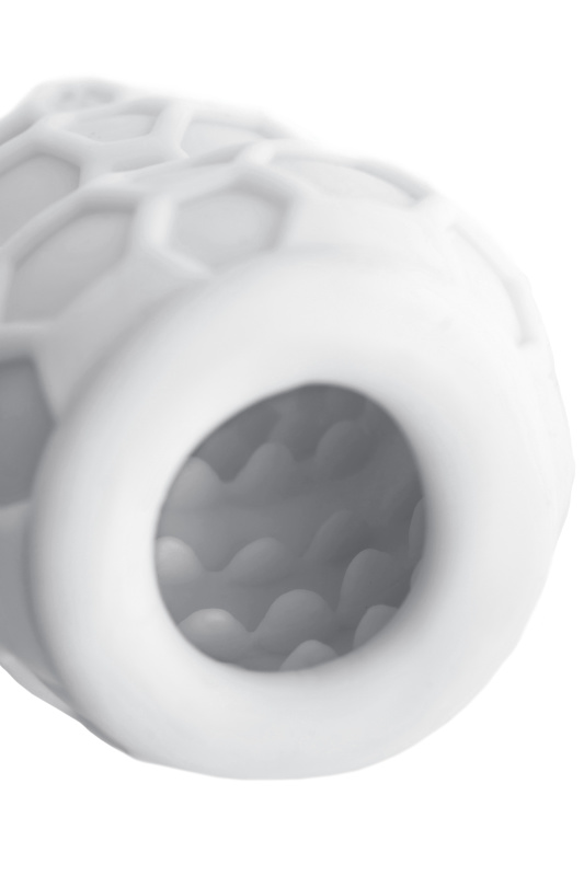 Изображение A-toys by TOYFA Мастурбатор A-Toys by TOYFA Flaff, TPE, белый, 8см, Ø 2,9 см