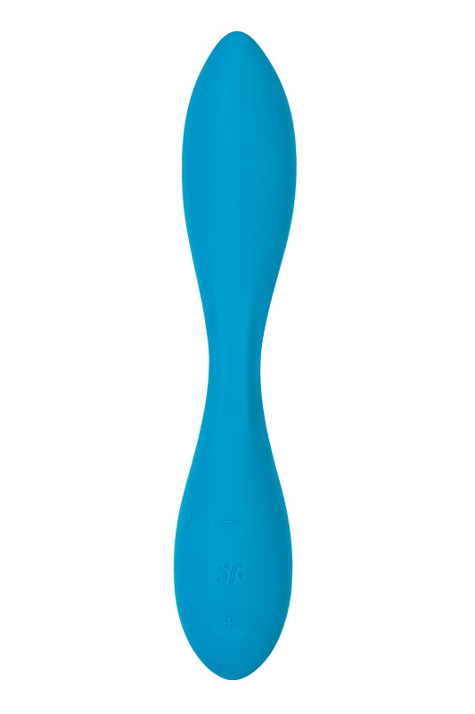 Изображение Satisfyer, Германия Стимулятор точки G с фиксацией формы Satisfyer G-Spot Flex 1, бирюзовый, 19,5 см