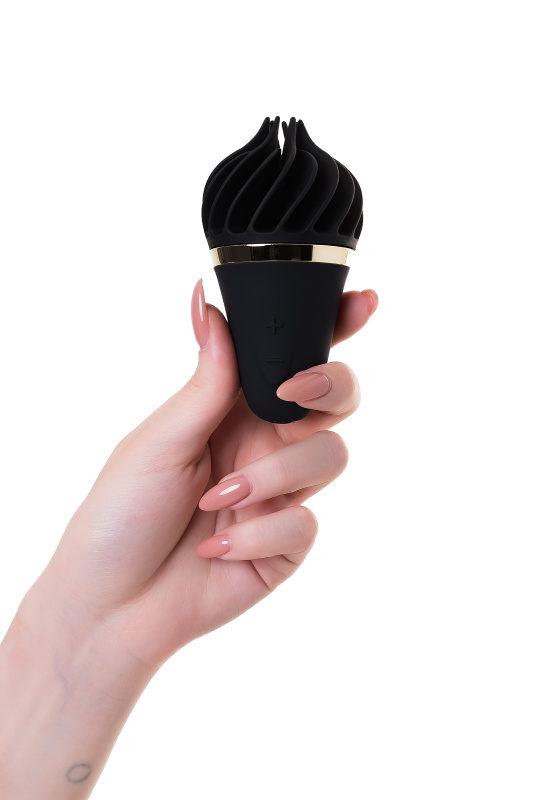 Фото Satisfyer, Германия Вибромассажер Satisfyer layons Sweet Treat, силикон, черный, 10,4 см.