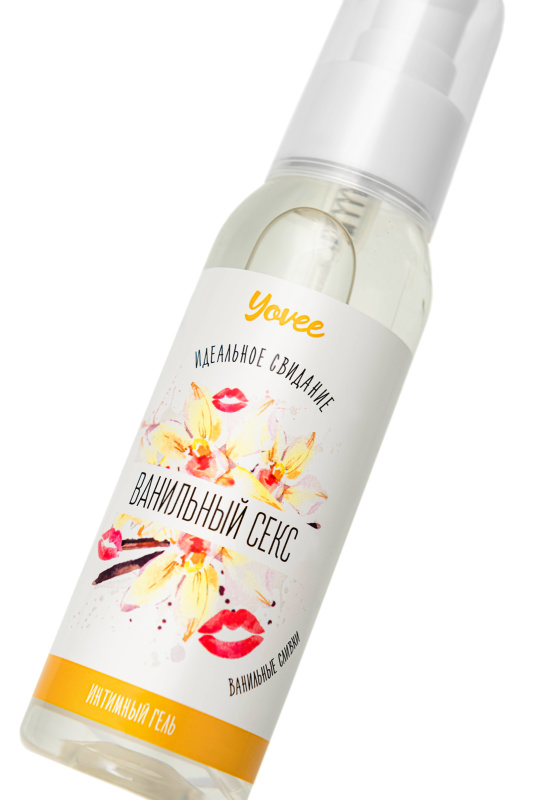 Изображение YOVEE Съедобная гель-смазка Yovee «Ванильный секс» с Д-пантенолом, со вкусом ванильных сливок, 100 мл