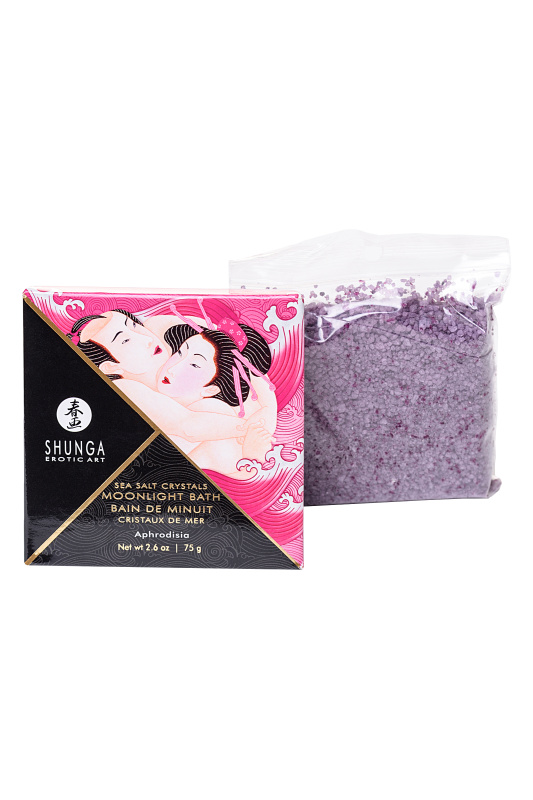 Фото Shunga, Канада Соль Мёртвого моря Shunga Moonlight Bath Афродизия с лечебными свойствами, 75 гр.