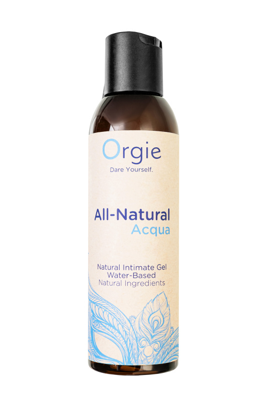 Фото Orgie, Португалия Интимный гель Orgie ALL - NATURAL ACQUA на водной основе, 150 мл