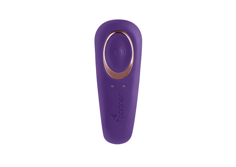Фото Satisfyer, Германия Многофункциональный стимулятор для пар Satisfyer Partner Double Classic, силикон, фиолетовый, 9,5 см