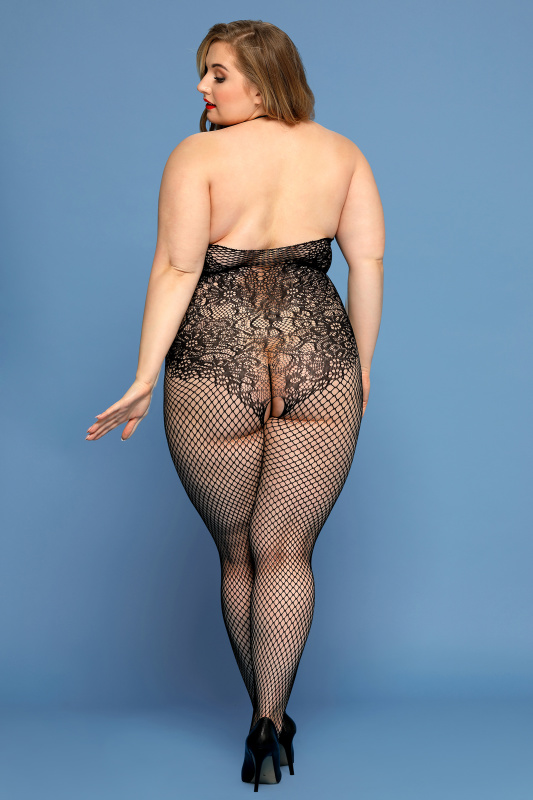Candy Girl, Гонконг Костюм-сетка Candy Girl Hera, нейлон, черный, 2XL — купить в Минске Фото Candy Girl, Гонконг Костюм-сетка Candy Girl Hera, нейлон, черный, 2XL