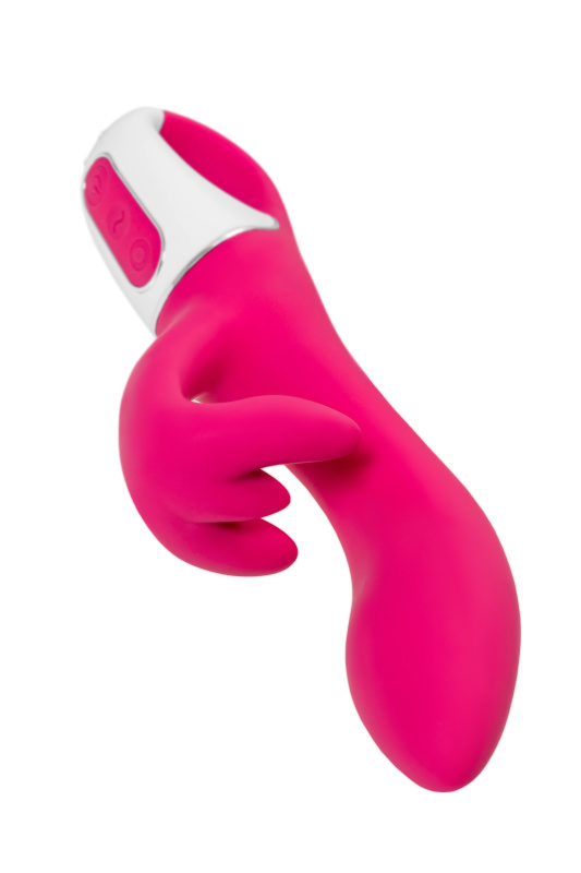 Фото Satisfyer, Германия Нереалистичный вибратор Satisfyer Embrace me, силикон, малиновый, 22,5 см
