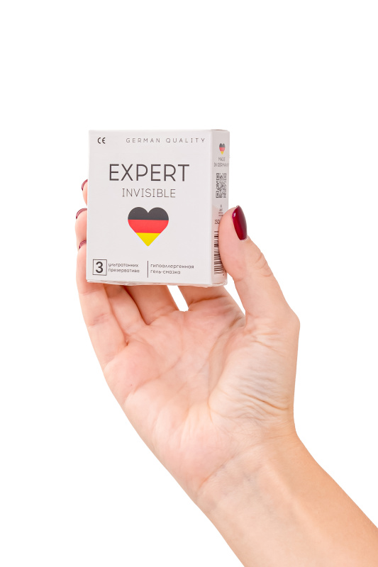Презервативы EXPERT Invisible Germany 3 шт. (ультратонкие) — купить в Минске Изображение Презервативы EXPERT Invisible Germany 3 шт. (ультратонкие)