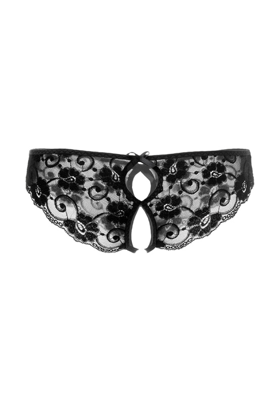 Изображение Erolanta Lingerie Эротические трусики Erolanta Alla, черный (46-48)