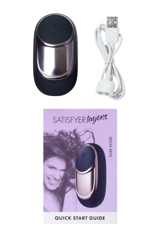 Фото Desire, Польша Мини-вибратор Satisfyer Dark Desire, черный, 9,2 см