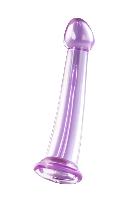 TOYFA Basic Нереалистичный фаллоимитатор TOYFA Basic Jelly Dildo M, TPE, фиолетовый, 18 см — купить в Минске Изображение TOYFA Basic Нереалистичный фаллоимитатор TOYFA Basic Jelly Dildo M, TPE, фиолетовый, 18 см