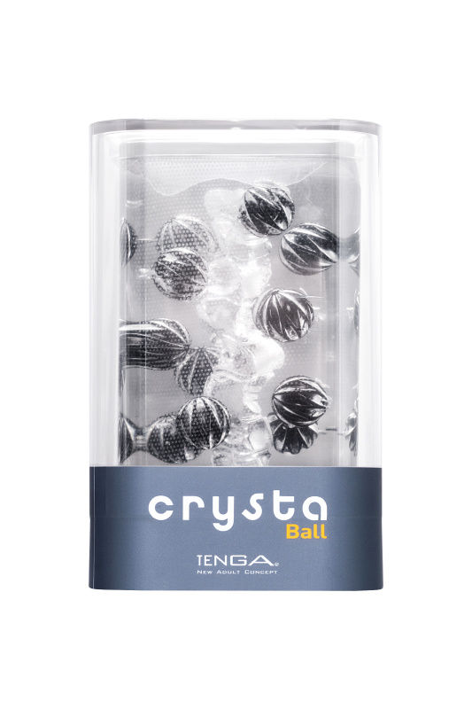 Изображение Tenga, Япония Нереалистичный мастурбатор TENGA Crysta  Ball, TPE, прозрачный, 15,5 см