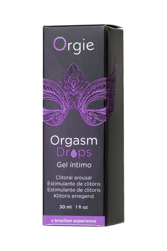 Изображение Orgie, Португалия Интимный гель для клитора ORGIE Orgasm Drops, с разогревающим эффектом, 30 мл