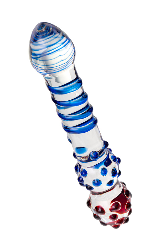 Sexus Glass Двусторонний фаллоимитатор Sexus Glass, стекло, прозрачный, 20,5 см — купить в Минске Изображение Sexus Glass Двусторонний фаллоимитатор Sexus Glass, стекло, прозрачный, 20,5 см