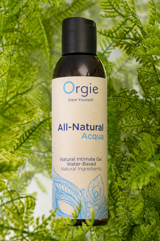 Фото Orgie, Португалия Интимный гель Orgie ALL - NATURAL ACQUA на водной основе, 150 мл