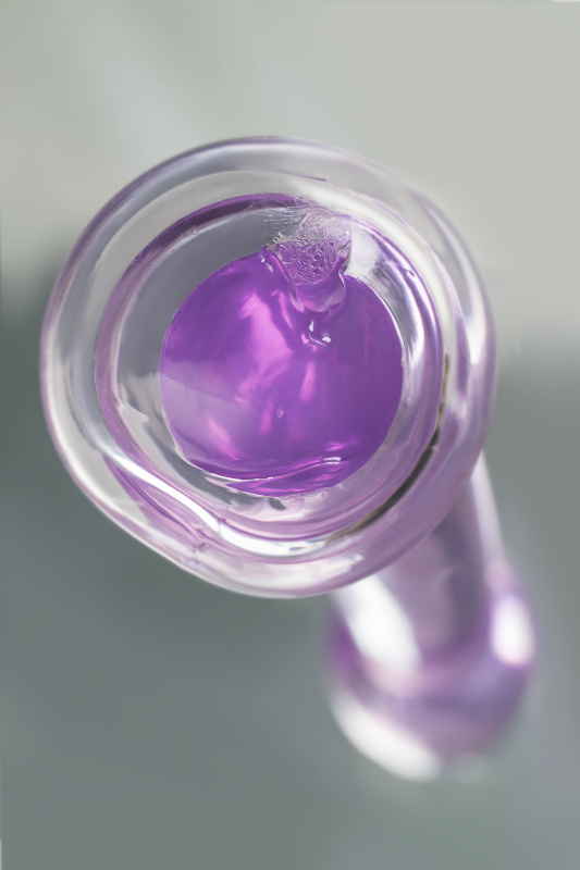 Фото TOYFA Basic Нереалистичный фаллоимитатор TOYFA Basic Jelly Dildo S, TPE, фиолетовый, 15,5 см