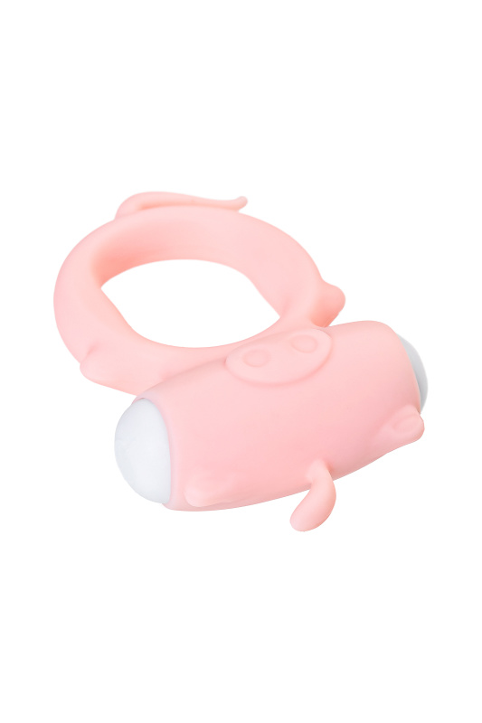 Фото A-toys by TOYFA Виброкольцо на пенис A-Toys by TOYFA Kear, силикон, розовое, Ø 2 см